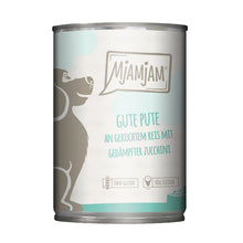 MjAMjAM gute Pute an gekochtem Reis mit gedämpfter Zucchini 400g