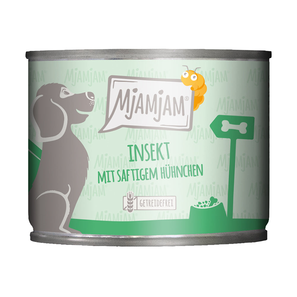 MjAMjAM Insekt mit saftigem Hühnchen 200g