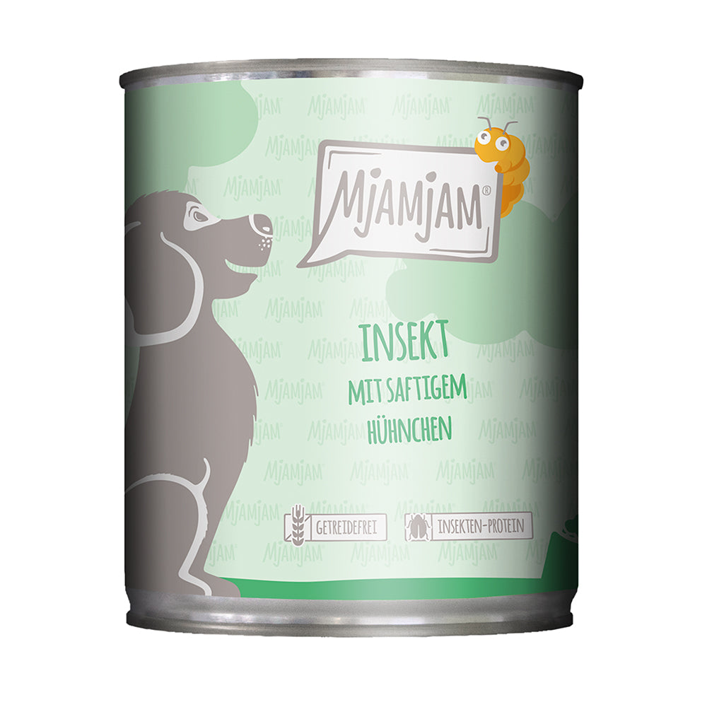 MjAMjAM Insekt mit saftigem Hühnchen 800g