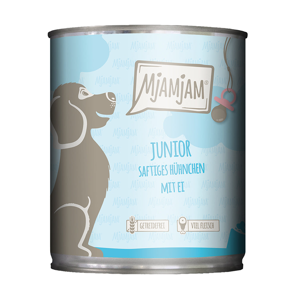 MjAMjAM Junior saftiges Hühnchen mit Ei 800g