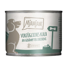 MjAMjAM vorzügliches Kalb an gedämpfter Zucchini 200g