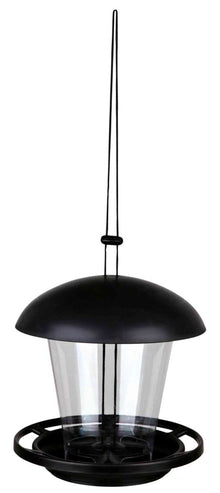 Futterampel zum Aufhängen, schwarz 900 ml/17 cm