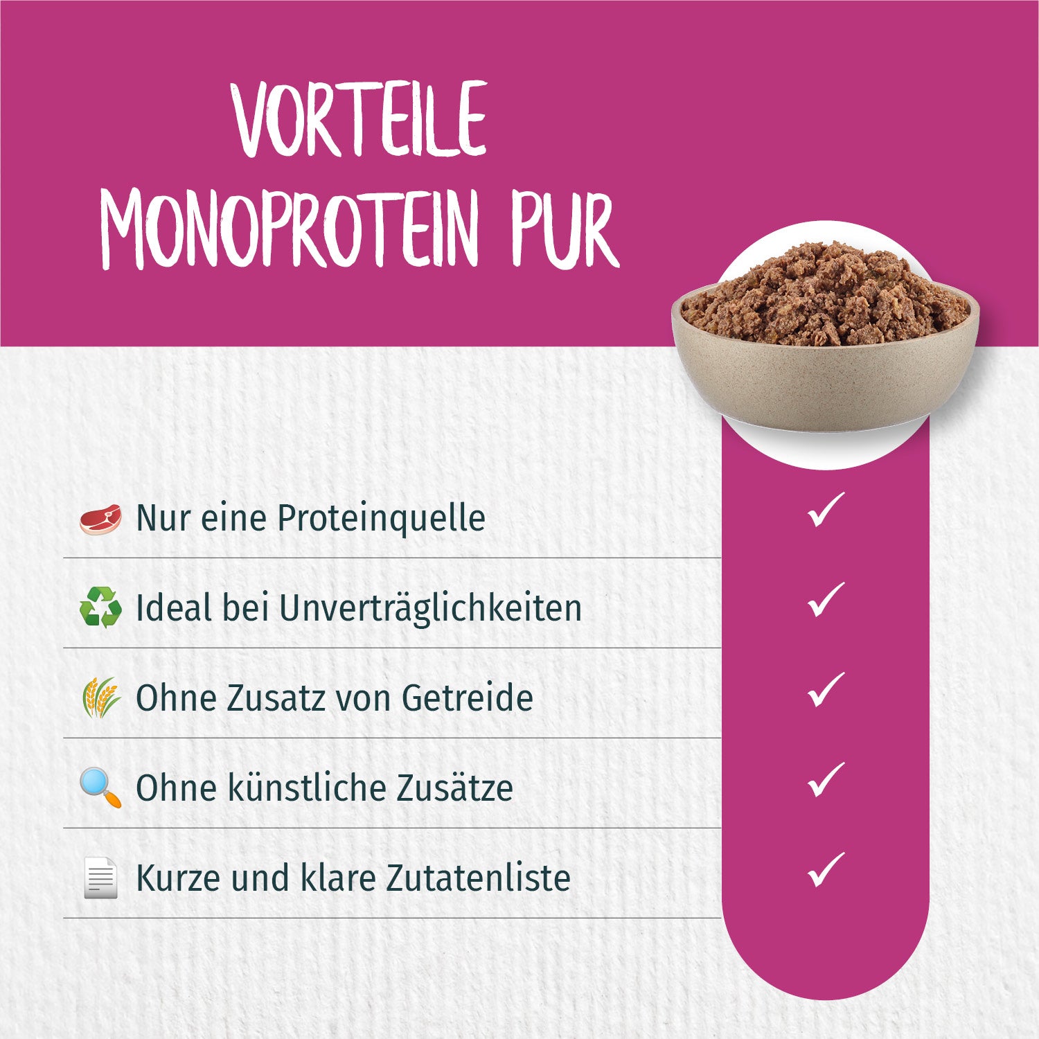 Primox Nassfutter Pferd PUR Checkliste