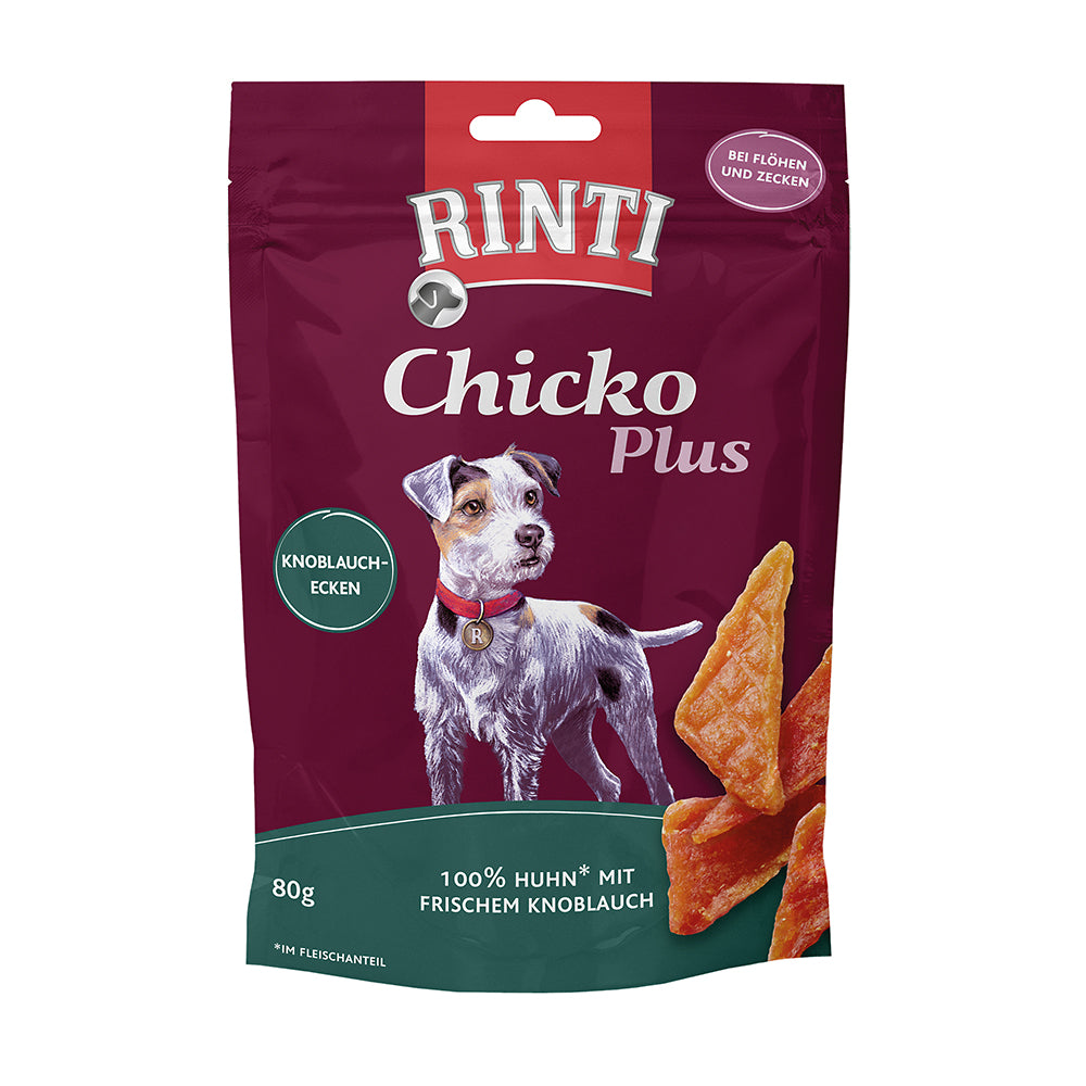 Rinti Extra Chicko Plus Knoblauchecken mit Huhn 80g