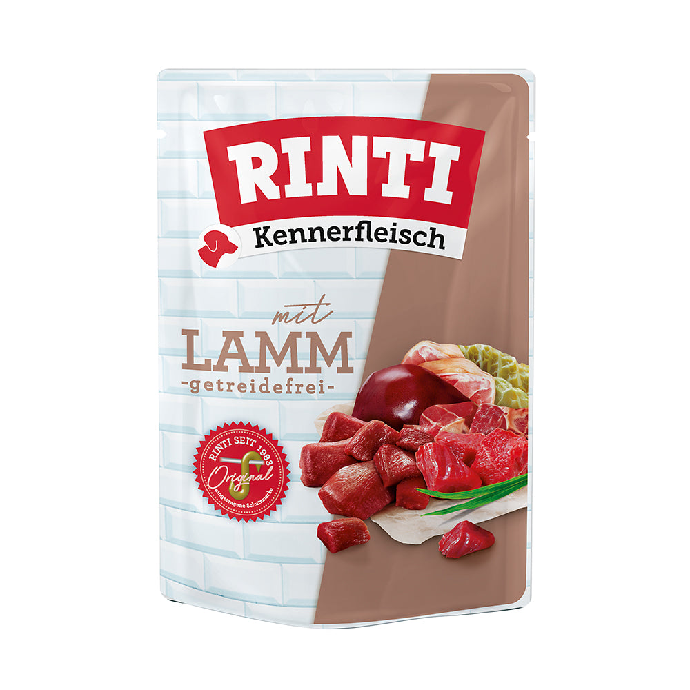 Rinti Kennerfleisch Lamm Pouch 400g
