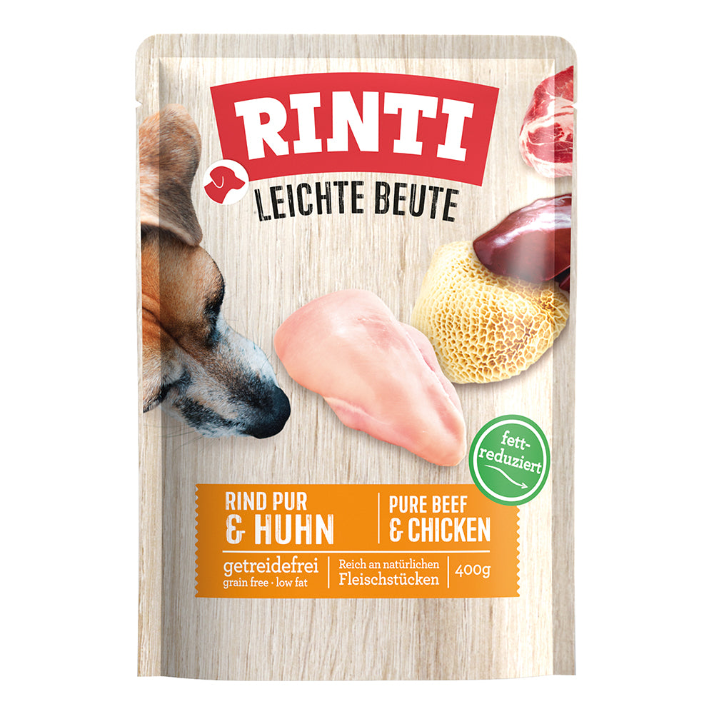 Rinti Leichte Beute Rind Pur & Huhn 400g