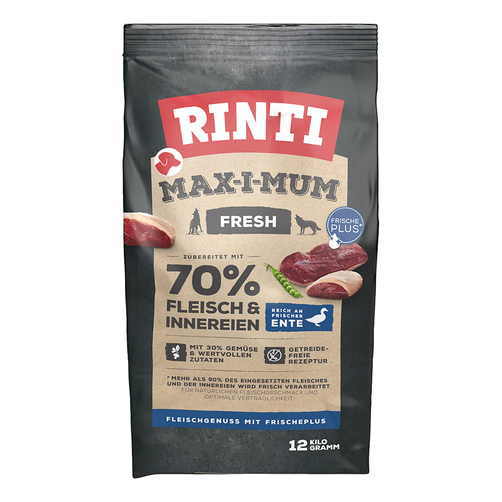 Rinti MAX-I-MUM Ente 2x12kg Sparpack