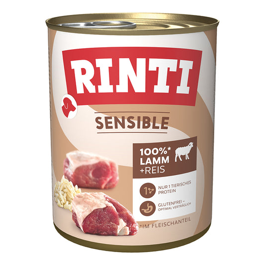 Rinti Sensible Lamm und Reis 800g