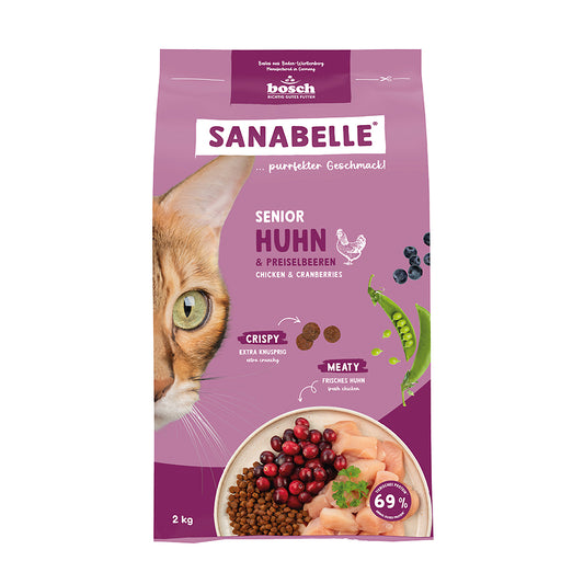 Sanabelle Senior Huhn &amp; Preiselbeeren 2kg