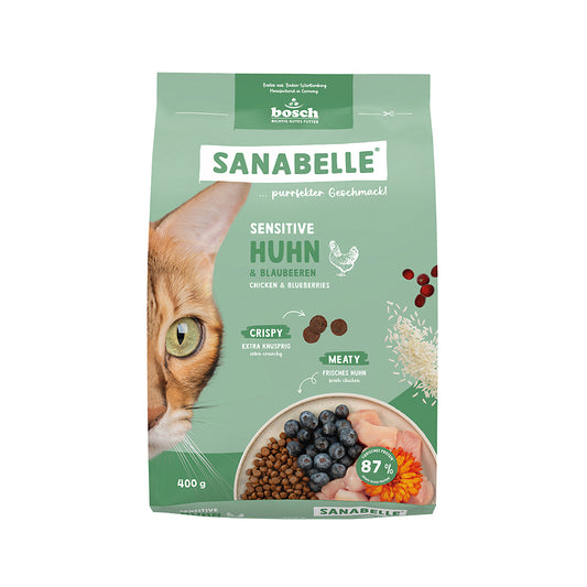 Sanabelle Sensitive Huhn &amp; Blaubeeren 400g