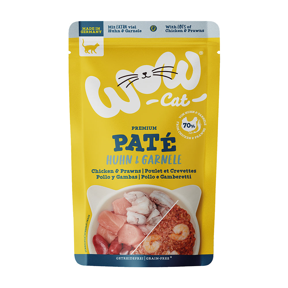 WOW Cat Adult Huhn &amp; Garnele 125g