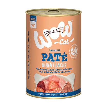 WOW CAT Adult Huhn &amp; Lachs 400g