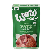 WOW Cat Adult Huhn Pur 125g