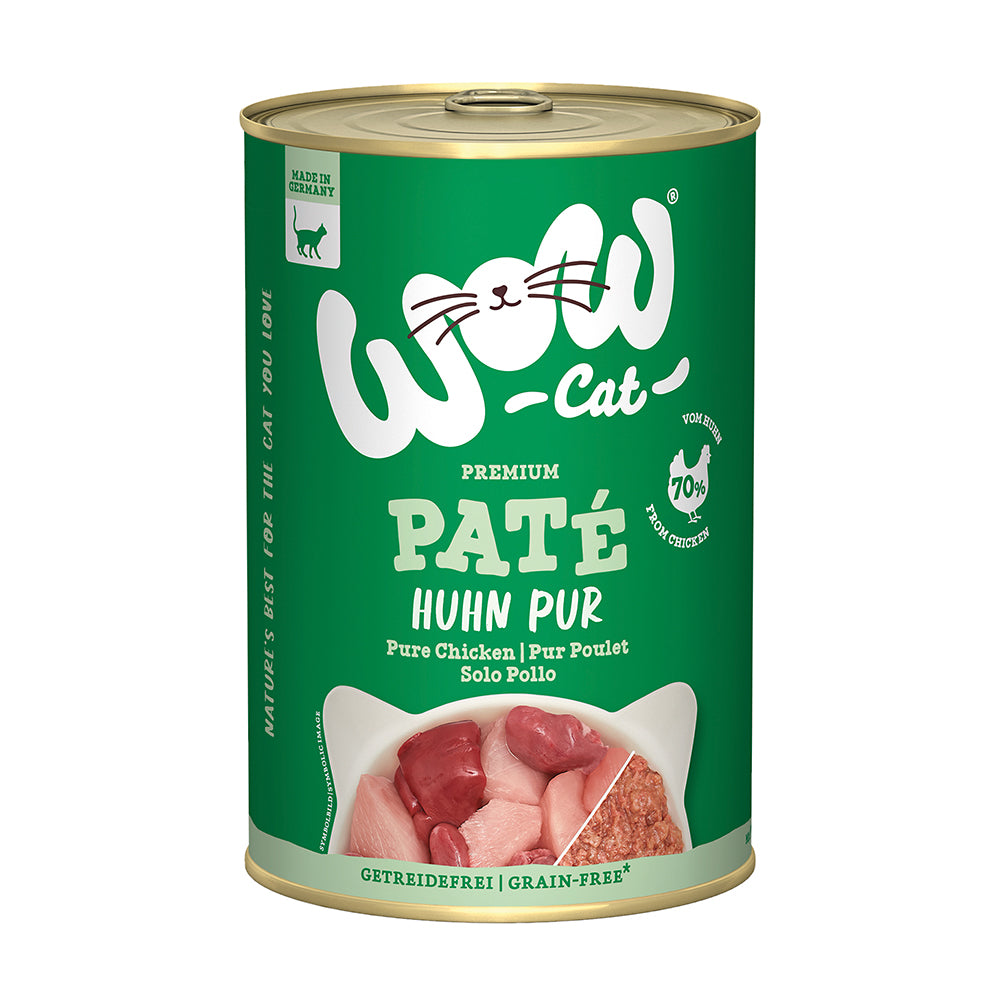 WOW Cat Adult Huhn Pur 400g
