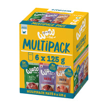 WOW Cat Adult Multipack 6x125g