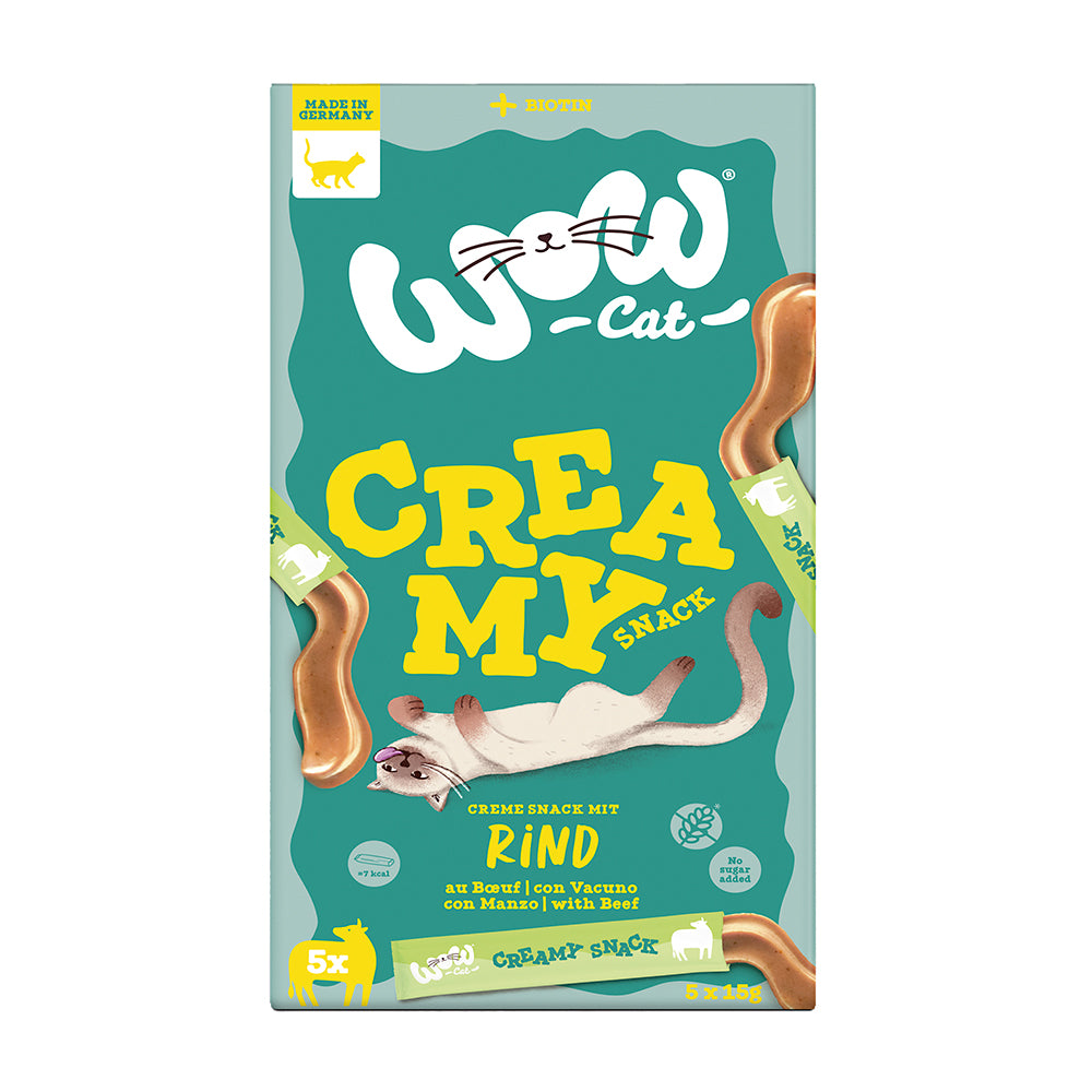 WOW Cat Creamy Snack Rind 75g