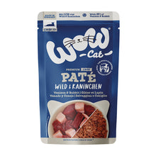 WOW CAT Senior Wild &amp; Kaninchen 125g
