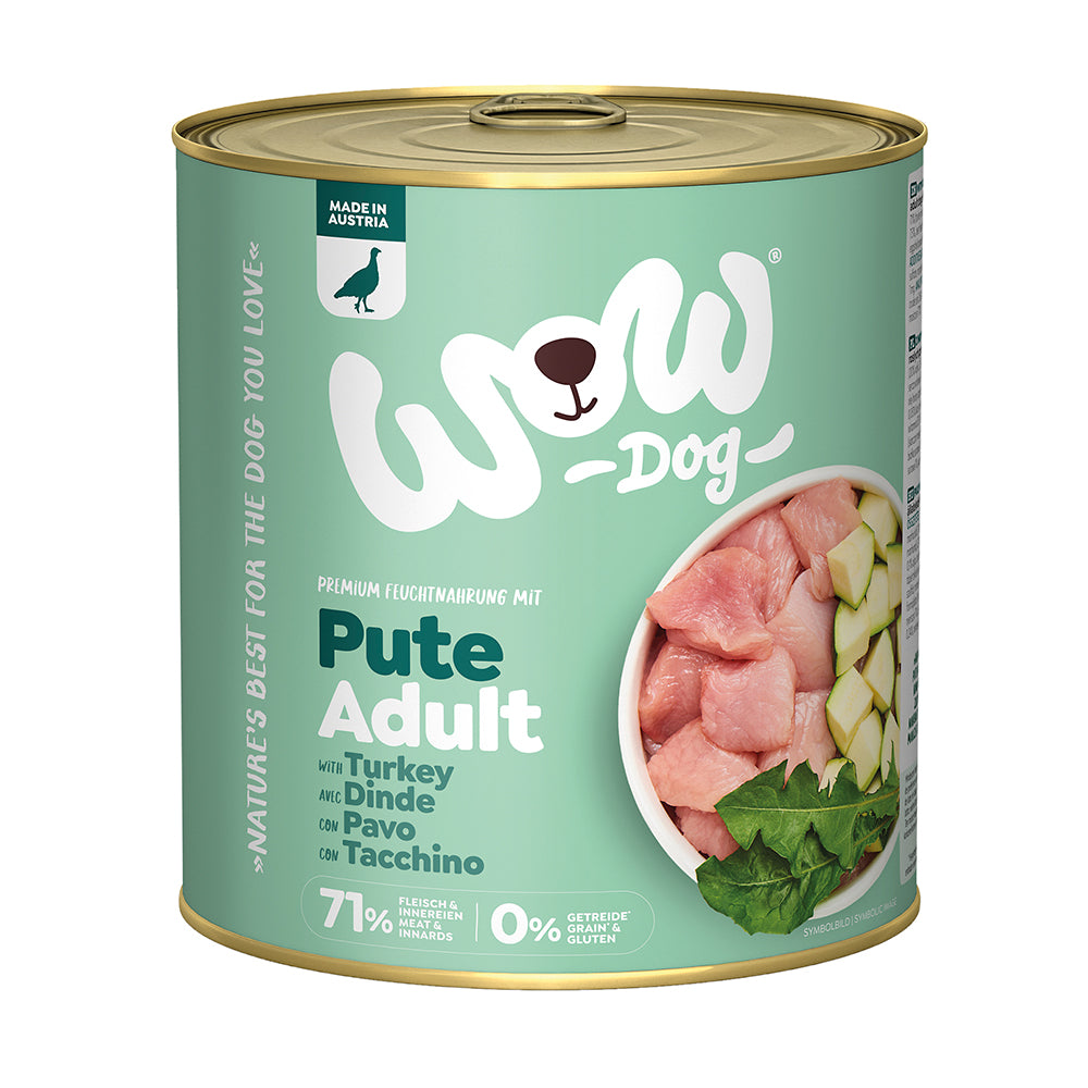 WOW Dog Adult Pute 800g