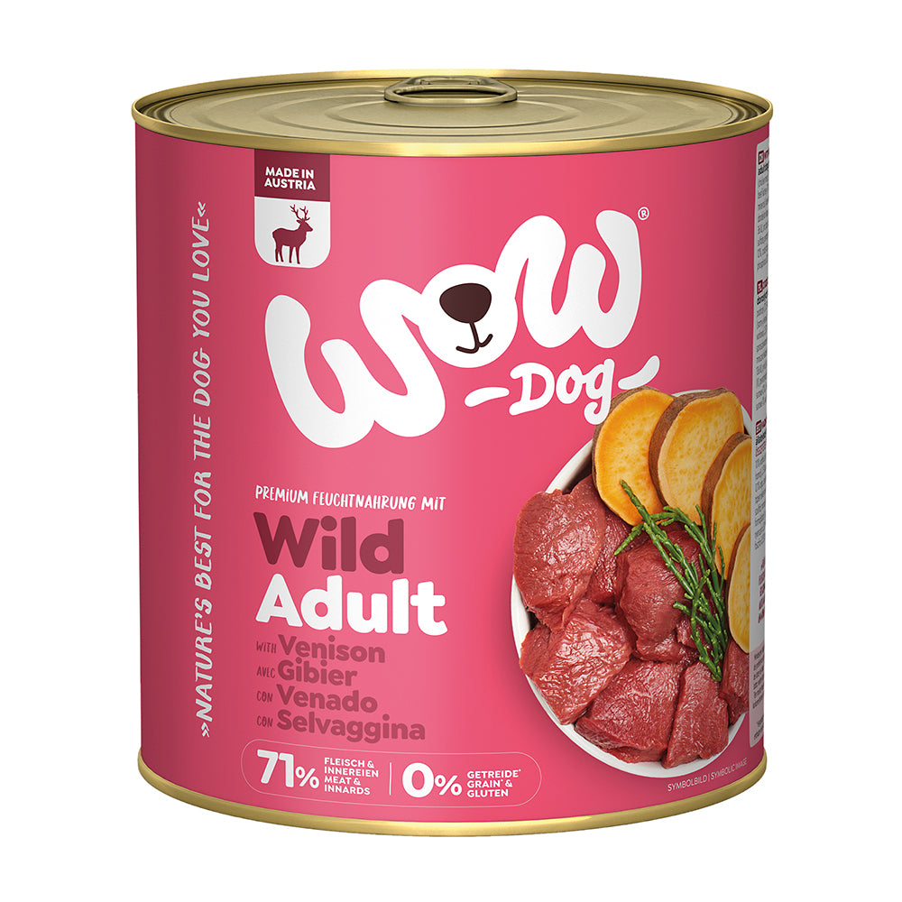 WOW Dog Adult Wild 800g