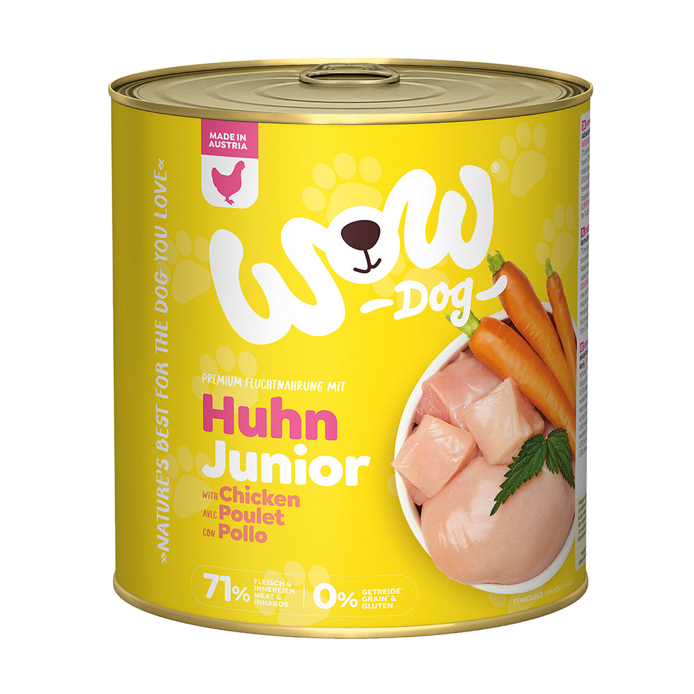 WOW Dog Junior Huhn 800g